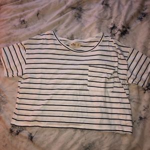 Stripped Crop Top